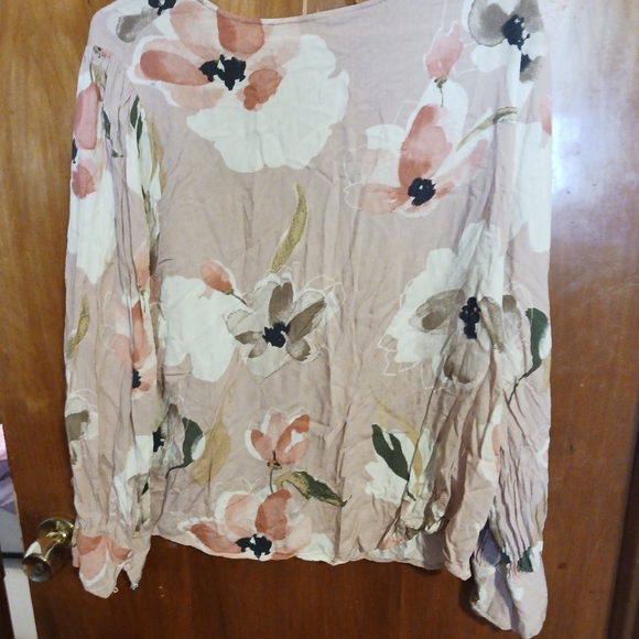 Ava & Viv women's floral top size 2x A-53 - Picture 4 of 4